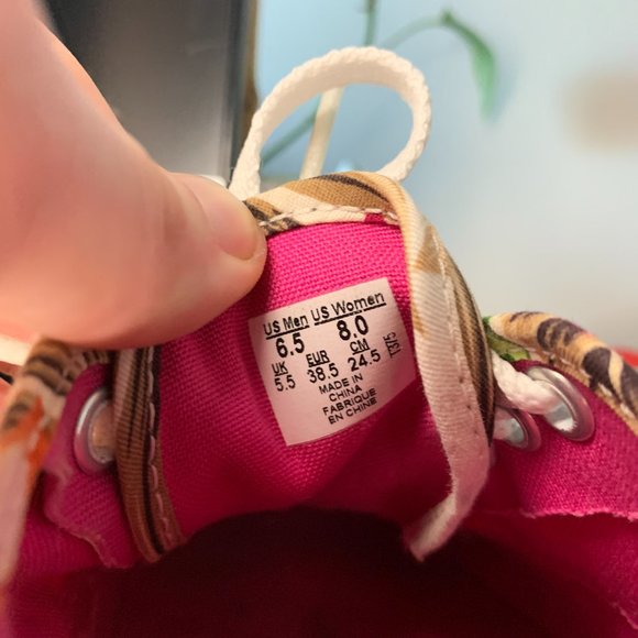 √ Vans Classic Floral Shoes - Picture 6 of 6